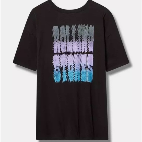 TORRID Rolling Stones Oversized Tee - Picture 2 of 3